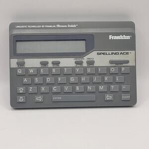 Franklin Computer Spelling Ace English Spell Checker  SA-98 TESTED WORKS